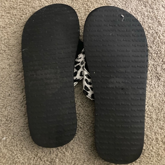 Yellow Box Flip Flops - Picture 2 of 3